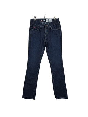 Lapco Fr Flame Resistant Modern Jeans Blue Denim Low Rise Bootcut Leg Womens 2T